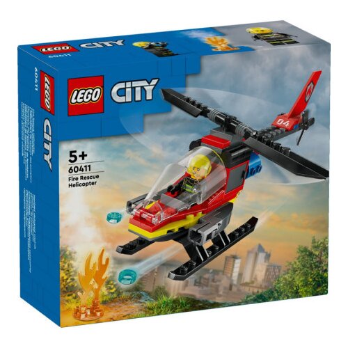 Lego city fire fire rescue helicopter ( LE60411 ) Cene