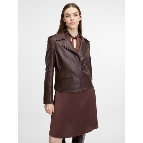 Orsay Brown women's faux leather jacket - Women's Cijene