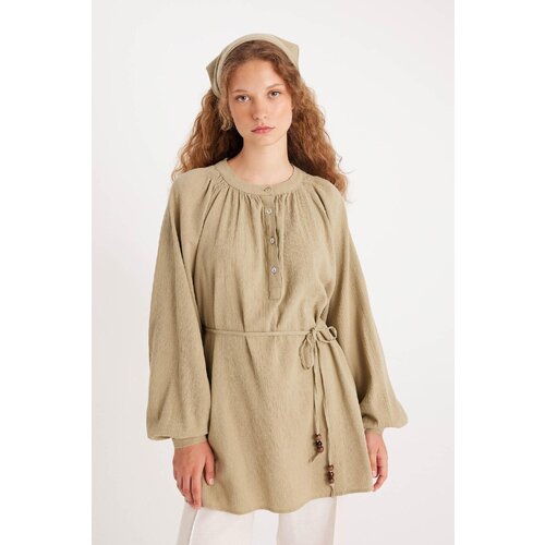 Defacto Manuka x Muslin Long Sleeve Tunic Slike