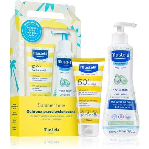 Mustela&amp;reg; B&amp;eacute;b&amp;eacute; Summer Time Set darilni set(za otroke od rojstva) Slike