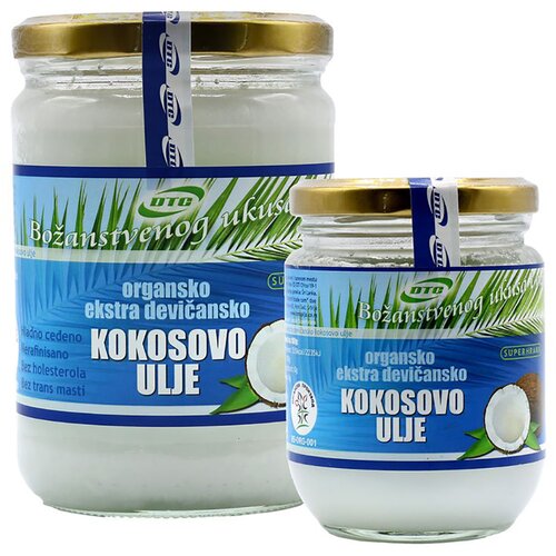 Dtc Organsko devičansko kokosovo ulje dtc, 200ml Slike