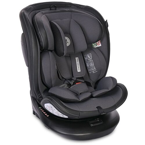 Lorelli AVIATOR Autosjedalica SPS 360° i-size Isofix Grey 0-12 godina/0-36 kg (0+/1/2/3) Cene