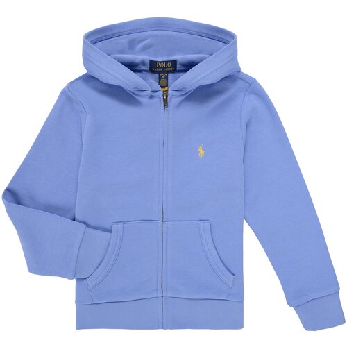 Polo Ralph Lauren Puloverji LS FZ HOOD-KNIT SHIRTS-SWEATSHIRT Modra Slike