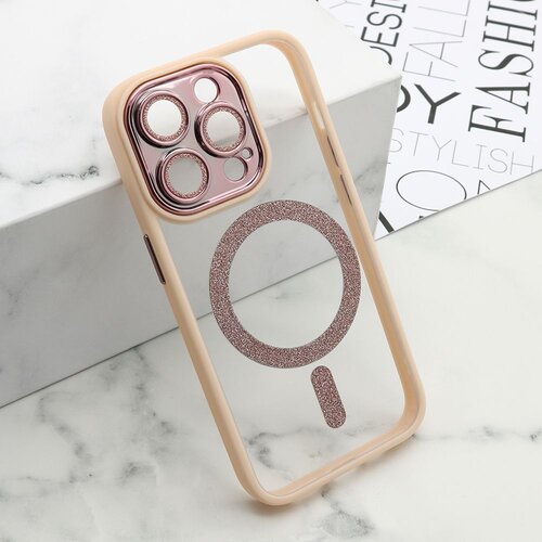 Maska diamond magsafe za iphone 14 pro/ roza Slike