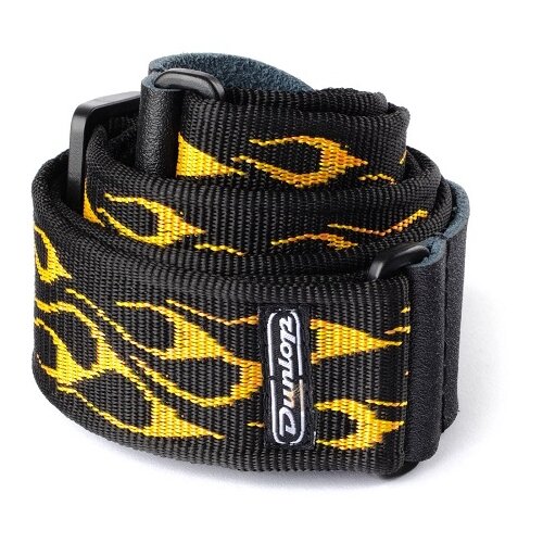 Dunlop D38-11OY STRAP FLAMBE-OR/YG (32381142001) remen za gitaru Slike