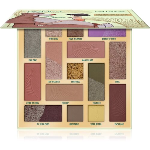 Catrice Disney The Jungle Book paleta senčil za oči odtenek 010 Bare Necessities 28 g Cene
