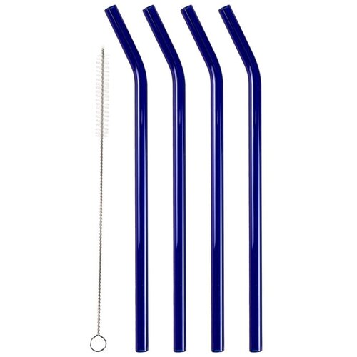 Lyngby Glas Staklene slamke u setu 4 kom sa četkom za čišćenje – Cijene