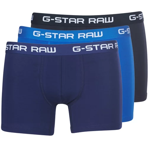 G-star Raw Boksarice CLASSIC TRUNK CLR 3 PACK Modra