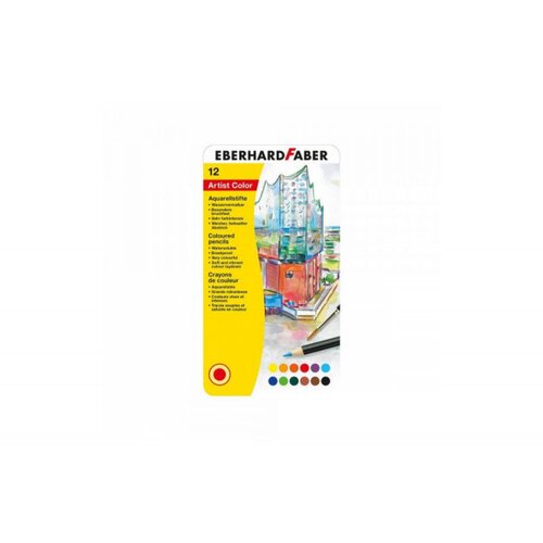 Faber-Castell Drvene bojice Eberhard Faber 1/12 Akva color 516013 Slike