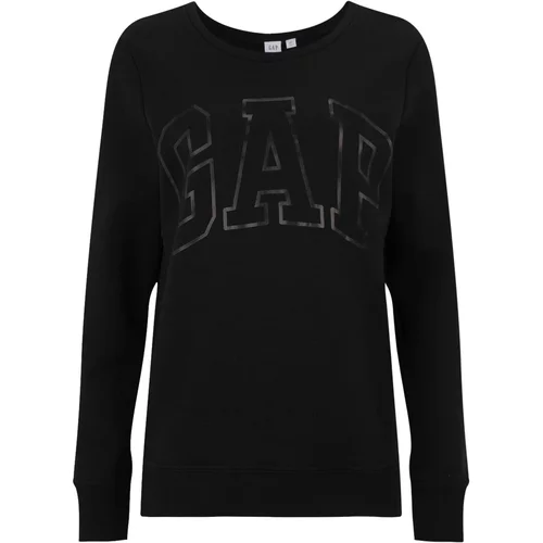 Gap Tall Sweater majica antracit siva / crna