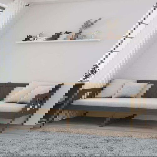  Dnevni ležaj od masivne borovine smeđa boja meda 90 x 200 cm Cijene