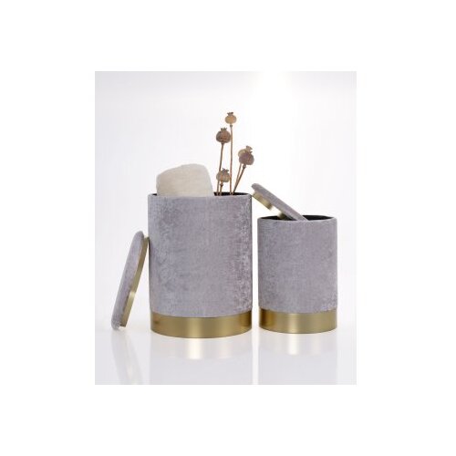 Hanah home set taburea comfort grey Cene