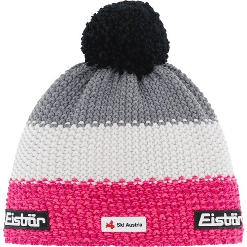 Eisbär Star Pompon SKA Beanie Flecked Pink/White/Grey UNI Kapa Cijene