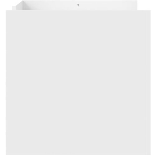  Stolić za kavu bijeli 80 x 50 x 50 cm od konstruiranog drva Slike