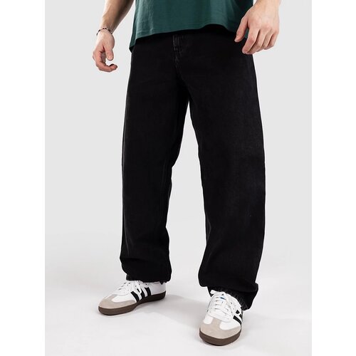 Carhartt WIP Single Knee Kavbojke black stone washed Cene