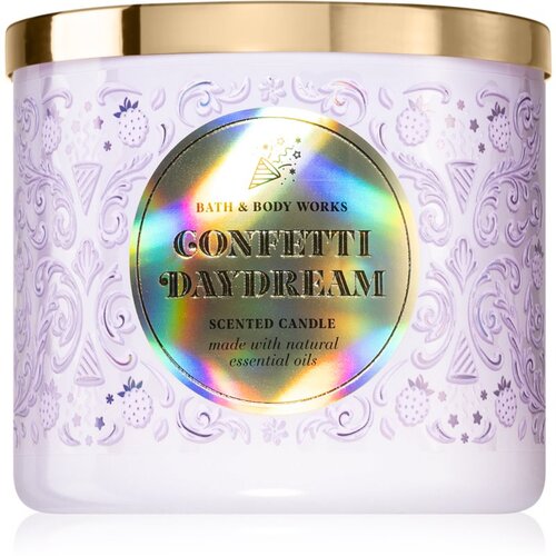 Bath &amp;amp; Body Works Confetti Daydream mirisna svijeća 411 g Slike