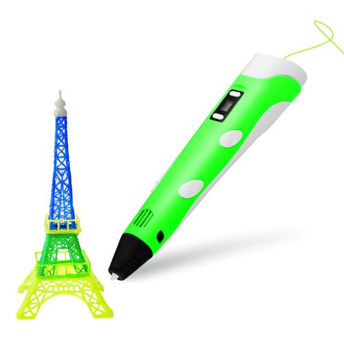 Aga 3D olovka sa LCD zaslonom AGA DS34-GREEN - zelena Slike