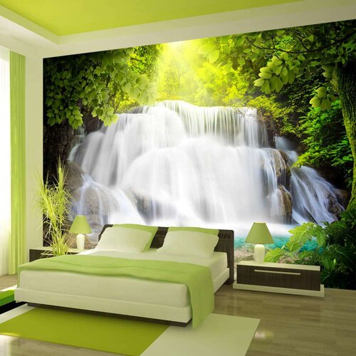  Samoljepljiva foto tapeta - Arcadian waterfall 441x315 Cijene
