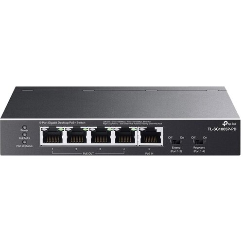 Tp-link tl-sg1005p-pd Switch ( TL-SG1005P-PD ) Cene