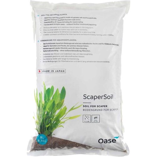 Oase soil 9l brown Cene
