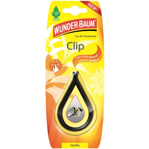 Wunder baum osvežilec zraka wunderbaum clip (vanilija)