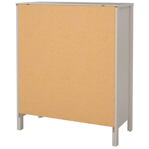 Tvilum Sivo-bež komoda 82x99x38 cm Madrid &amp;ndash; Slike