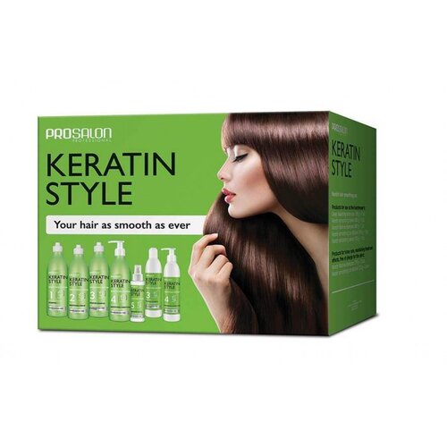 Prosalon KERATIN STYLE - Set za kosu 11kom Slike