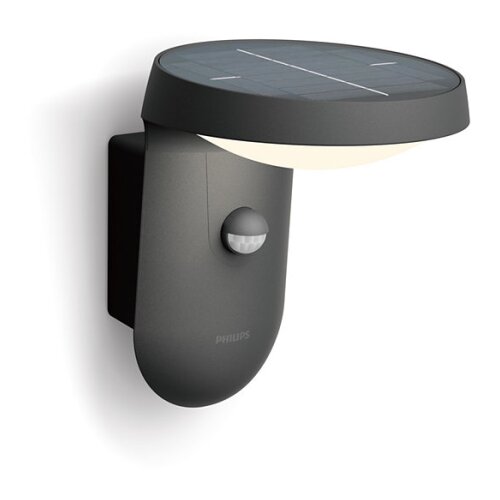 Philips LED solarno zidno svetlo sa senzorom TYLA LED/1,2W/4V 4000K IP44 Slike