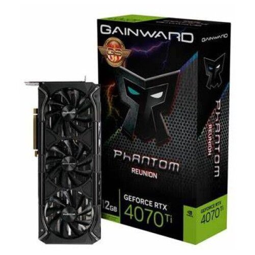 Gainward RTX 4070 Ti Phantom Reunion GS 12GB GDDR6X 3-DP - GA4710562243536 Cene
