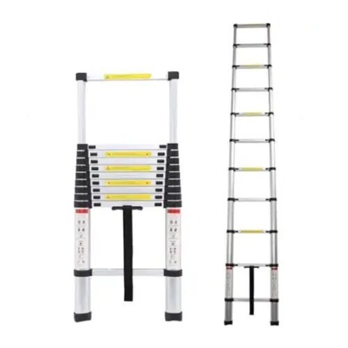 SuperStep aluminijumske teleskopske merdevine 3,2m Slike