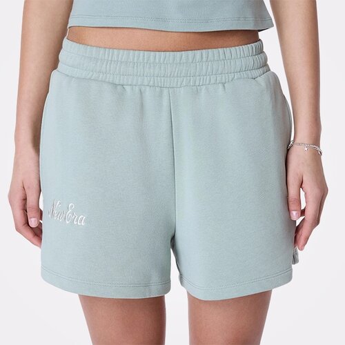 New Era Ženski &amp;Scaron;orts script pastel green shorts Slike