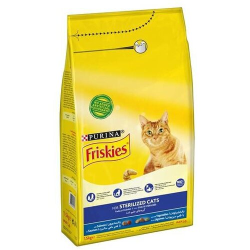 Purina Friskies granule za mačke - Sterilised 1.5kg Slike