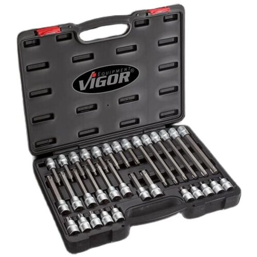 Vigor Set ključeva Torx V1917, 1/2", &Scaron;estougaoni, 32 komada Cene