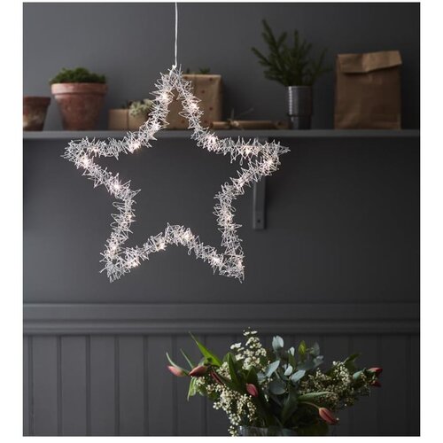 Marksl&amp;ouml;jd Božična viseča svetlobna dekoracija Tangle Star, vi&amp;scaron;ina 45 cm Slike