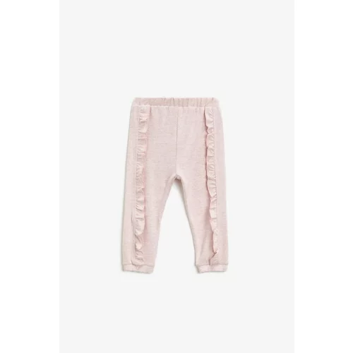 Koton Pink Baby Girl Sweatpants