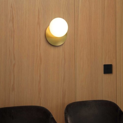 Ideal Lux led zidna svetiljka ninfea 1xGX53/9W/230V zlatna Slike