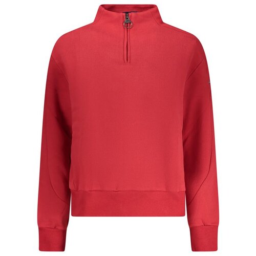 North Sails ŽENSKI CRVENI DUŽI SWEATSHIRT S PATENT ZATVARAČEM Cene