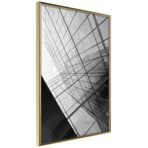  Poster - Steel and Glass (Grey) 40x60 Slike