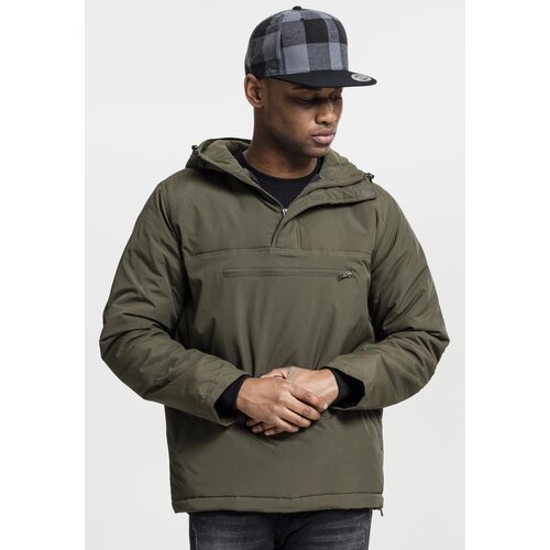 UC Men Padded Pull Over Olive Jacket Slike