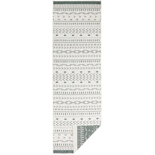 NORTHRUGS Zeleno-krem zunanja preproga Kuba, 80 x 350 cm Cene