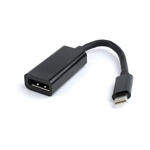  USB adapter Type-C to DisplayPort, BLACK, GEMBIRD A-CM-DPF-01 Cene