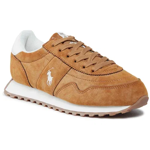 Polo Ralph Lauren Superge RF104307 TAN SYNTHETIC SUEDE W/ CREAM