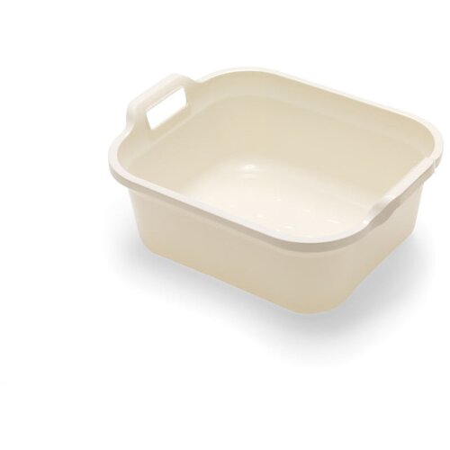 Addis Plastično vedro z dvema ročajema v krem barvi, 39 x 32 x 14 cm Slike
