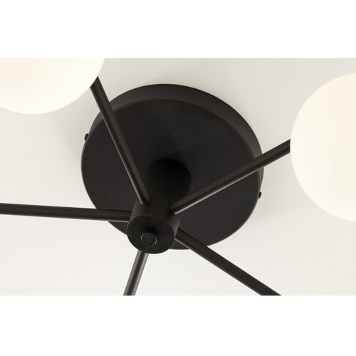 Jupiter 2049 - plafonska visilica prato 5xG9/14W/230V crna/bela Slike