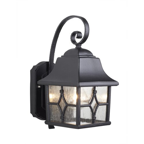 Elstead Lighting Elstead Kent Zunanja stenska svetilka z 1 lučjo, črna, IP44, E27, (22100169) Cene