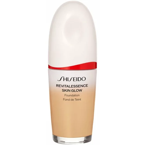 Shiseido Revitalessence Skin Glow Foundation lahki tekoči puder s posvetlitvenim učinkom SPF 30 odtenek Pine 30 ml