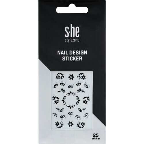s-he colour&style nail Design nalepnice za nokte 6 g Slike