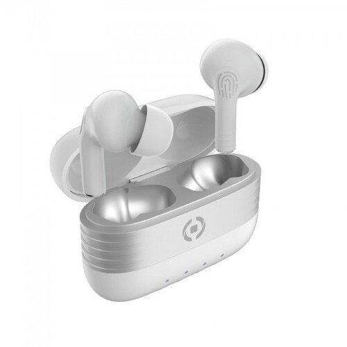Celly slušalke Wireless Headset Slim weiß SLIM1WH Bluetooth Stereo Headset Weiß Cene