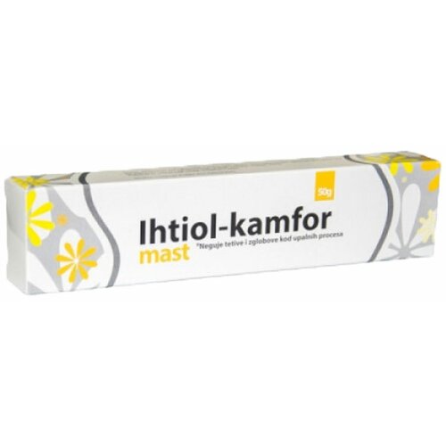 IHTIOL-KAMFOR mast 50gr Slike