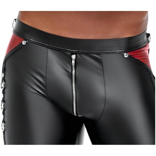 NEK Muške Sexy pantalone, Crno-crvene Cene